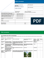 Safety Policy Risk Assessment 