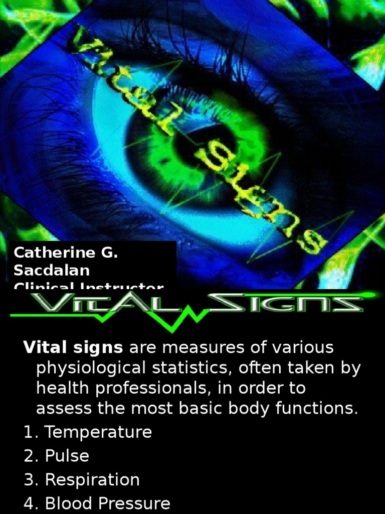 Vital Signs: Nursing Procedures and Ranges | PDF | Pulse | Medical ...