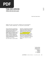 PEREIRA, Pedro - Corpo, Sexo e Subversão - Reflexões Sobre Duas Teóricas Queer