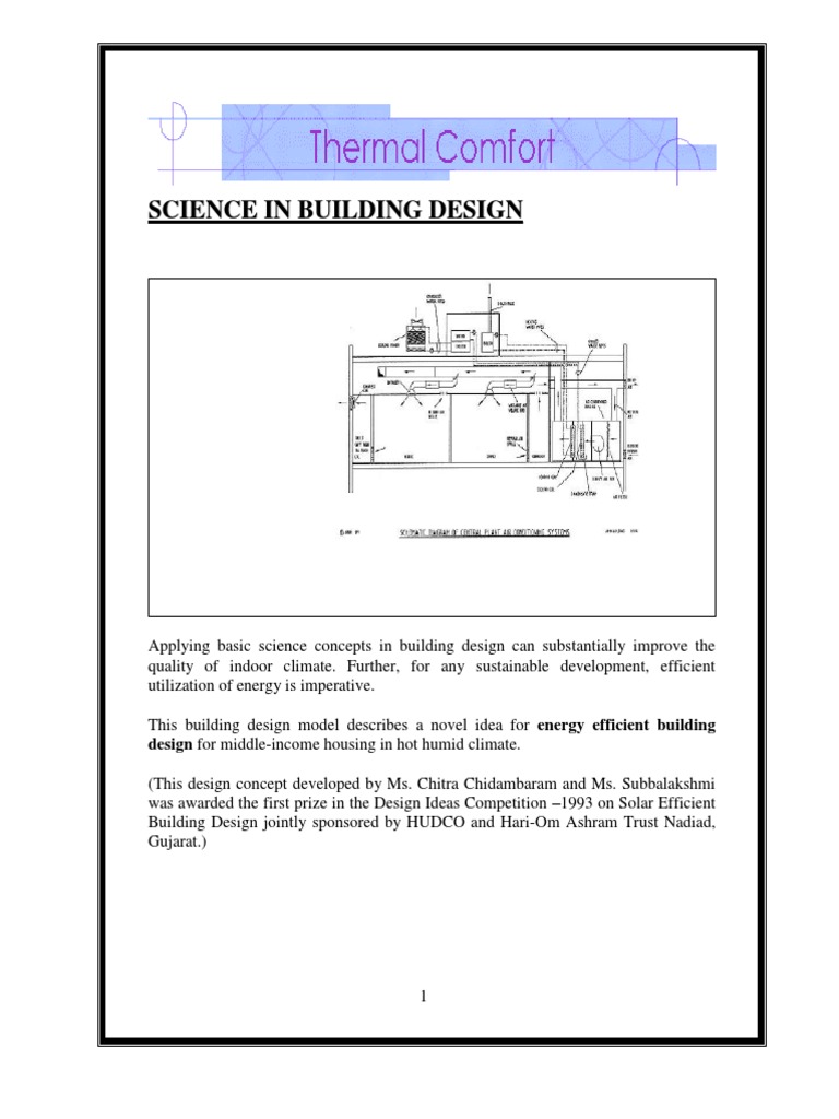 Thermal Comfort | PDF | Ventilation (Architecture) | Hvac