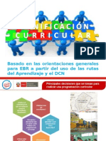 Planificacion Curricular