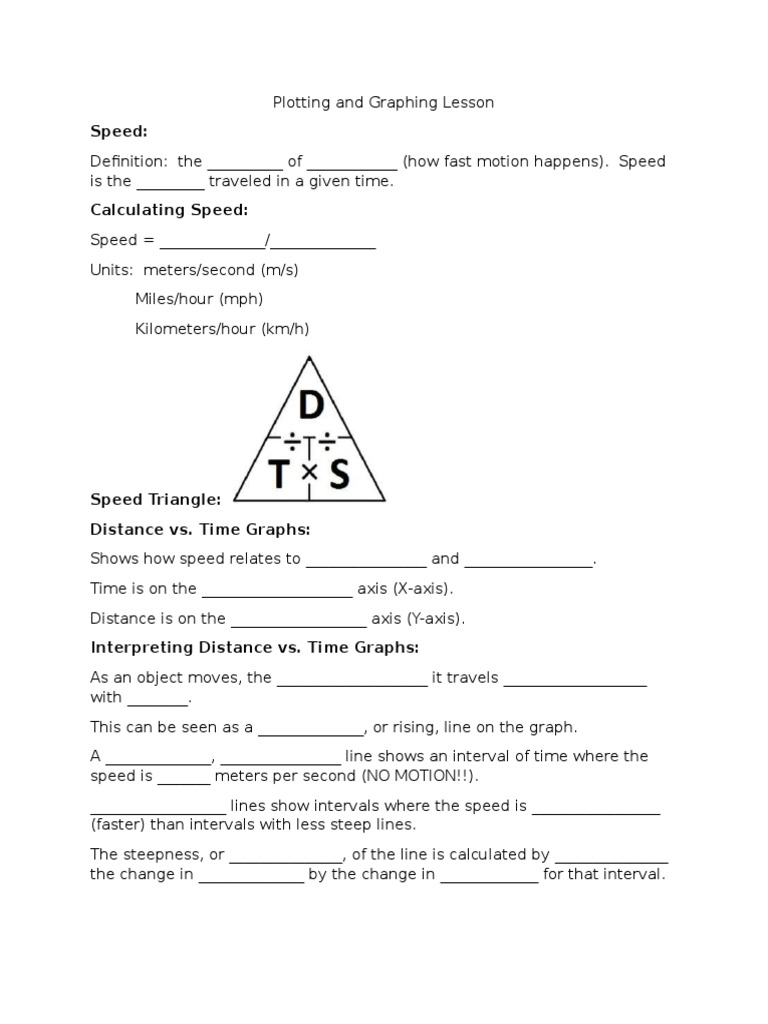 Plotting and Graphing Lesson Guided Notes | PDF