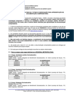 Convocação para Entrega Da Documentação Comprobatória - IASES - 001-2015 PDF