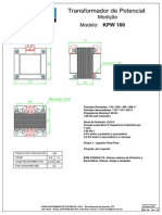 Transformador de Potencial KPW-100