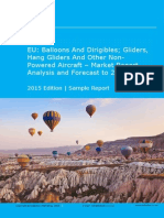 EU: Balloons and Dirigibles Gliders, Hang Gliders and Other Non-Powered Aircraft - Market Report. Analysis and Forecast To 2020