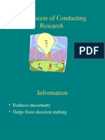 The Process of Conducting Research