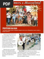 Herança Cultural - Viva Macedonia!