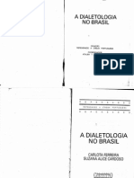 A Dialetologia No - Brasil FERREIRA.e.branDAO