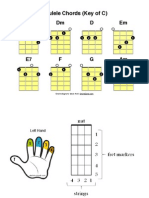 Ukulele Chords - Student Handout