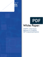 White Paper Gamp5 Risk Based Approach