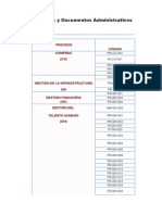 Formatos y Documentos Administrativos