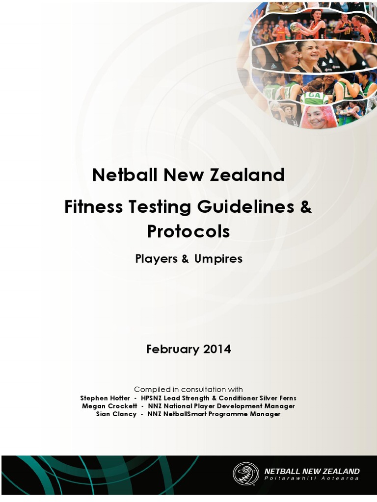 Netball Fitness Testing Guidelines | PDF | Physical Fitness | Recreation