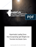 Hypertrophy Loading Zones