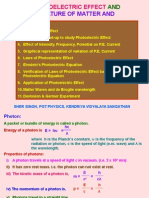 Photoelectric Effect Dual Nature of Matter Radiations