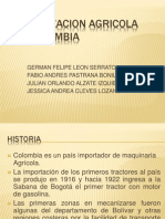 Mecanizacion Agricola en Colombia Expo PDF