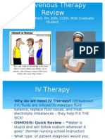 intravenous therapy review