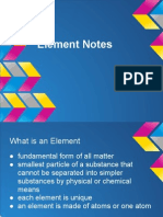 Element Notes
