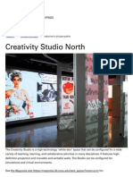 "Creativity Studio North" NCSU Libraries