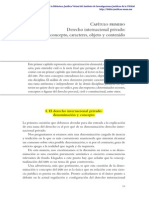 Derecho Internacional Privado Concepto, Caracteres, Objeto y Contenido -Nuria González y Sonia Rodríguez (19-45)