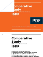 Comparative Study Simparch and Marcel Duchamp Ibdp