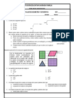 Taller de Geometría 4º (Área de Figuras Compuestas y Patrón de Cambio - 4to Periodo)