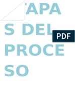 Etapas Del Proceso Productivo Capacidades