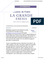 La Grande Eresia, Ovvero La Caricatura Del Cattolicesimo