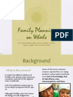 Family Planning On Wheels Presentation