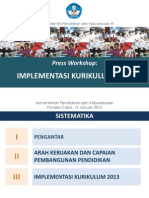 Paparan Mendikbud Pada Workshop Pers PDF