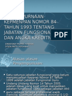 07 Penyempurnaan Kepmenpan No 84