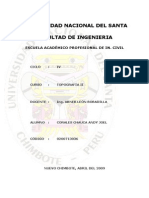 Informe de Topografía