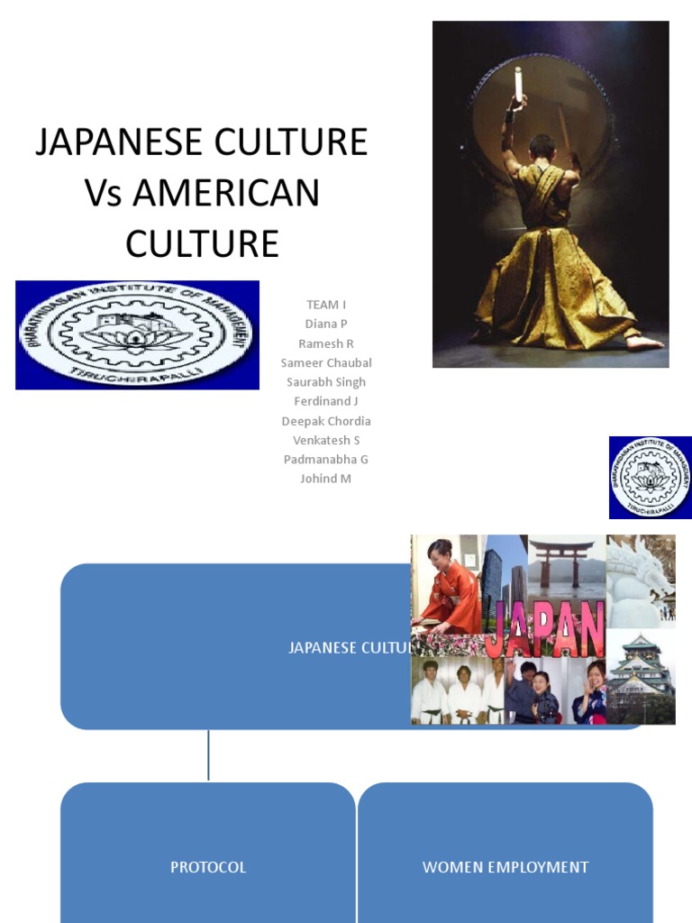 japanese culture vs american culture essay