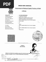 Rahul Gandhi's affidavit - 2014