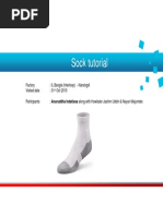 Sock Tutorial