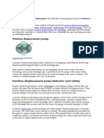 Types: Positive Displacement Pump