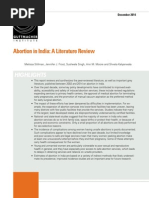 Abortion India Lit Review