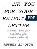 Thank You for Your Rejection Letter