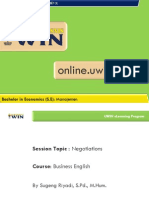 Online - Uwin.ac - Id: Bachelor in Economics (S.E) : Manajemen