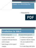 How Emerging Giants Are Rewriting The Rules of M&A: Presented by