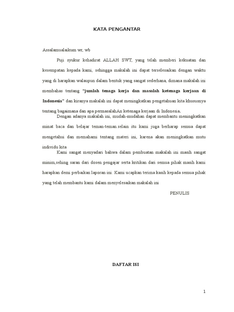 Makalah Ips Ekonomi Tenaga Kerja