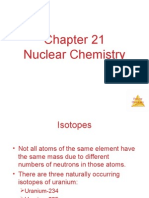 CH 21-Nuclear Chemistry