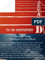 10 Passionate Purity The Purisuit of A Pure Heart