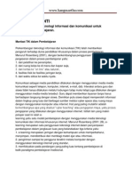 Memanfaatkan Teknologi Informasi Dan Komunikasi Untuk Kepentingan Pembelajaran PDF