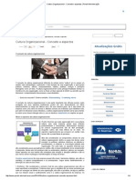Cultura Organizacional - Conceito e Aspectos _ Portal Administração