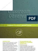 Class Room Observations Booklet