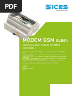 Modem GSM Modem GSM Modem GSM Modem GSM: GL865 GL865 GL865 GL865