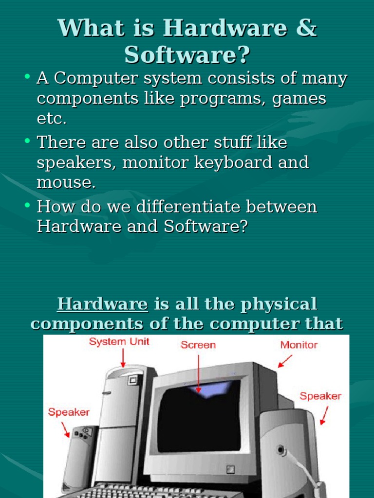 What Is Hardware and Software 2014 PDF