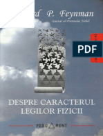 Despre Caracterul Legilor Fizicii AN-2006 PDF