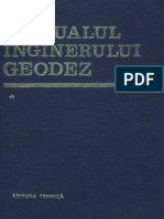 Manualul Inginerului Geodez Vol 1