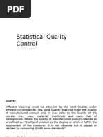 Statistical Quality Control